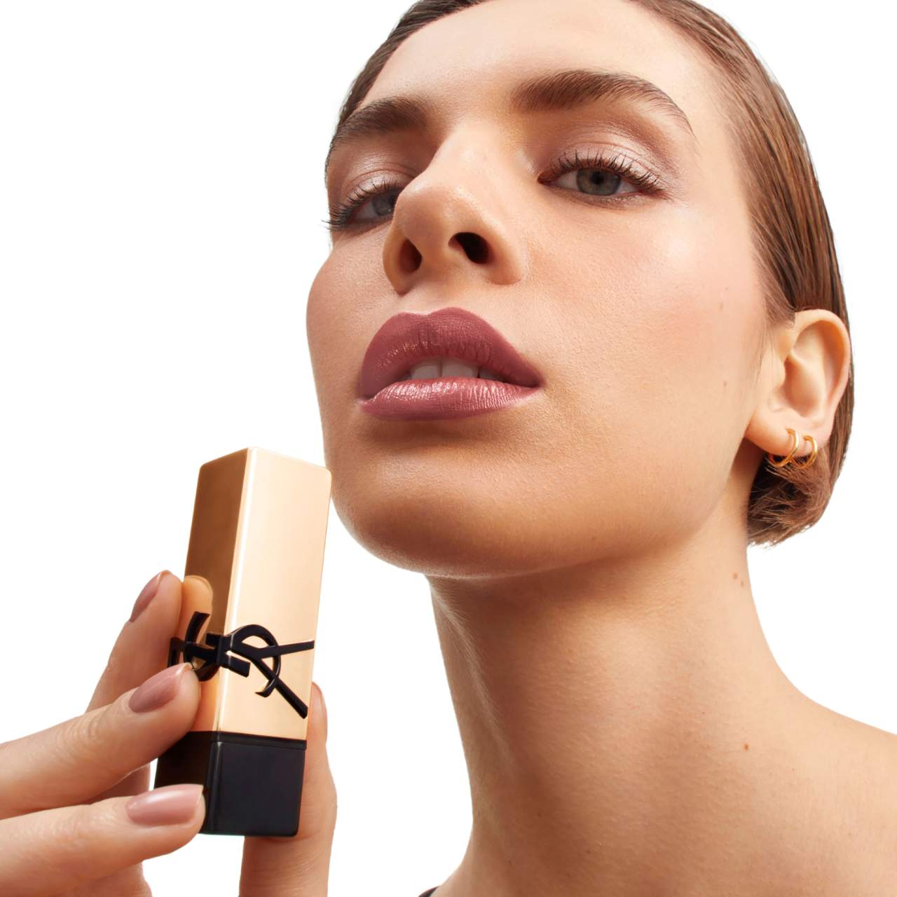 Rouge Pur Couture Caring Satin Lipstick with Ceramides