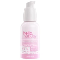 Hello Sunday - The Everyday One SPF 50 Face Sunscreen Moisturizer with Hyaluronic Acid