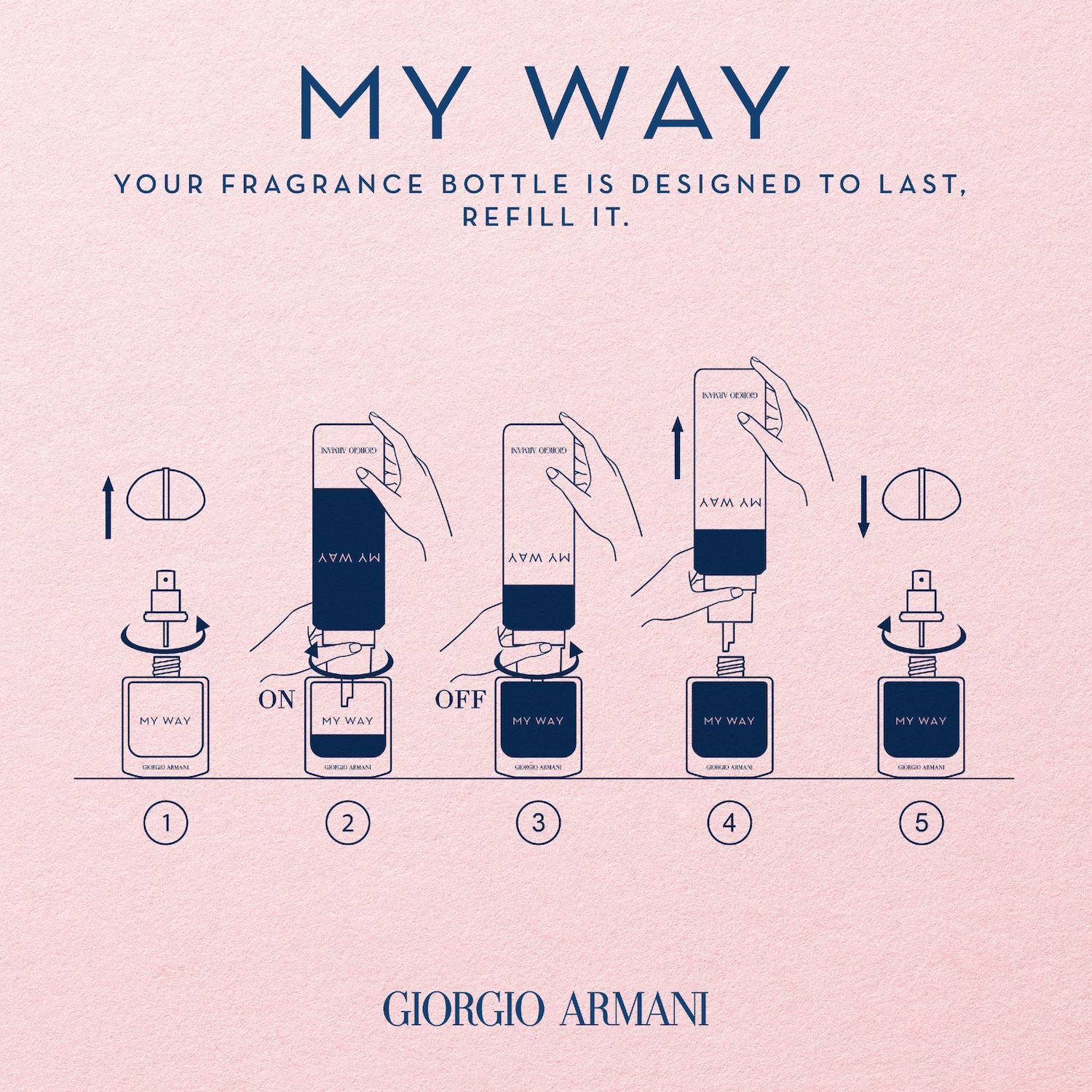 My Way Eau de Parfum Nectar with Vanilla & Pear - Armani Beauty