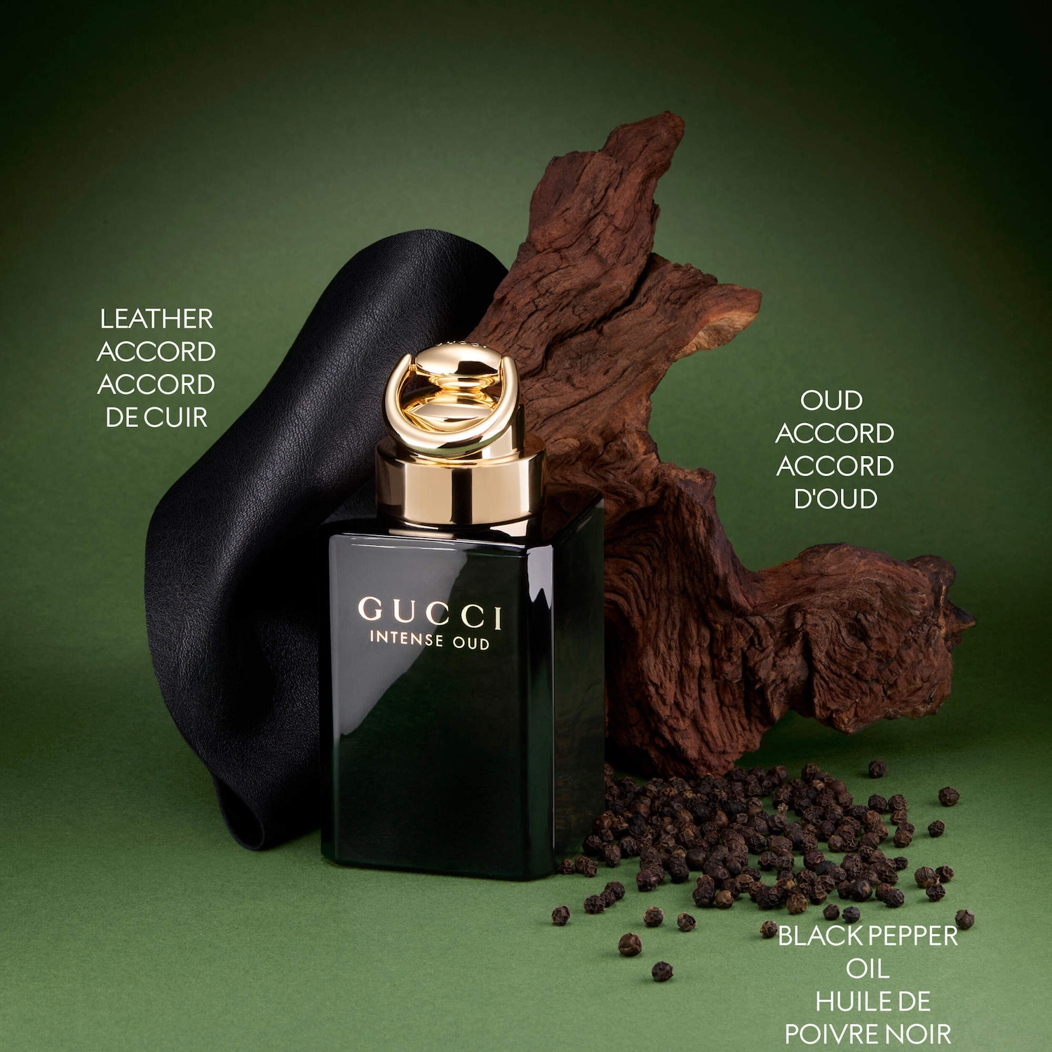Intense Oud Eau de Parfum with Black Pepper, Oud and Cedarwood