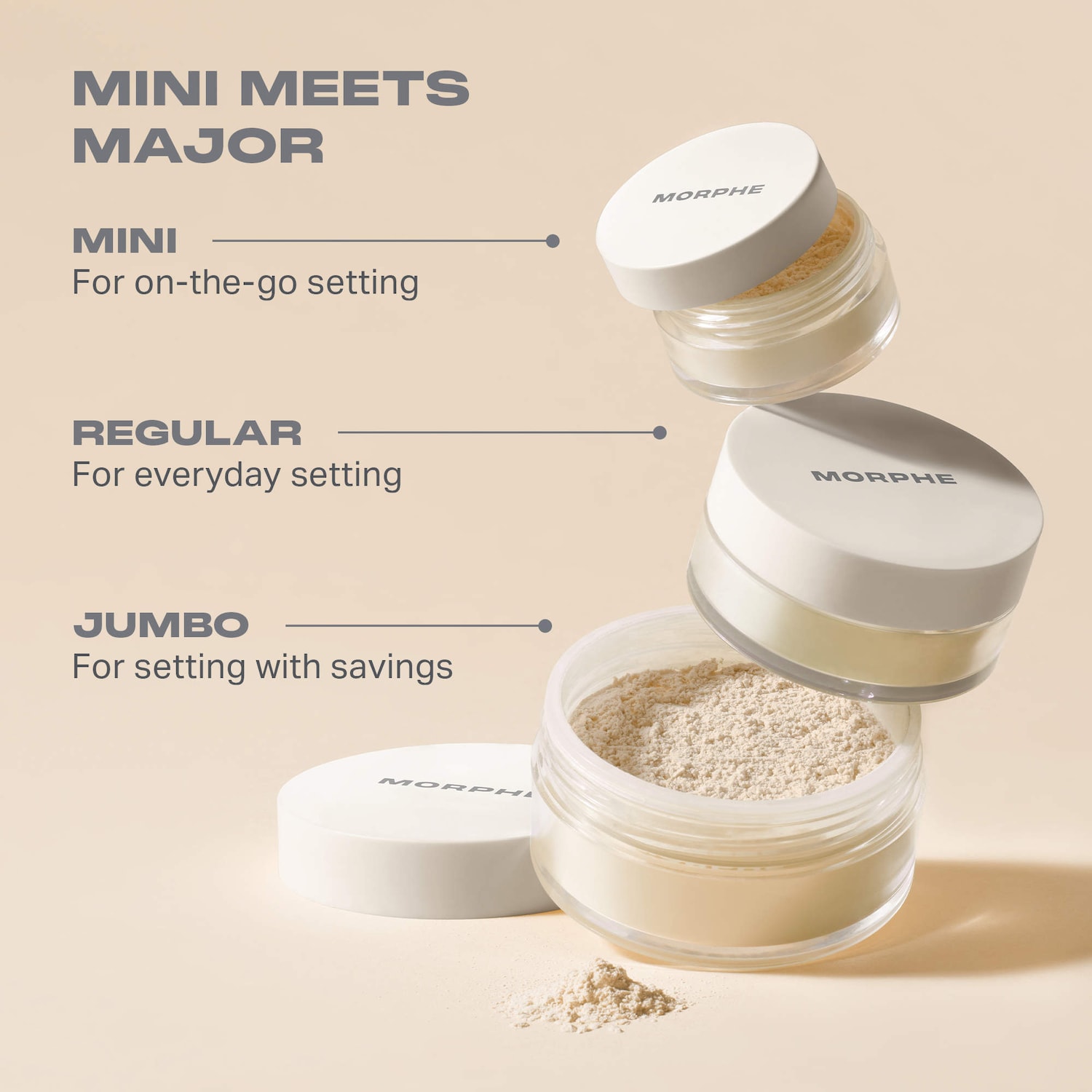 Morphe Cosmetics Bake & Set Setting Powder - Thumbnail 5