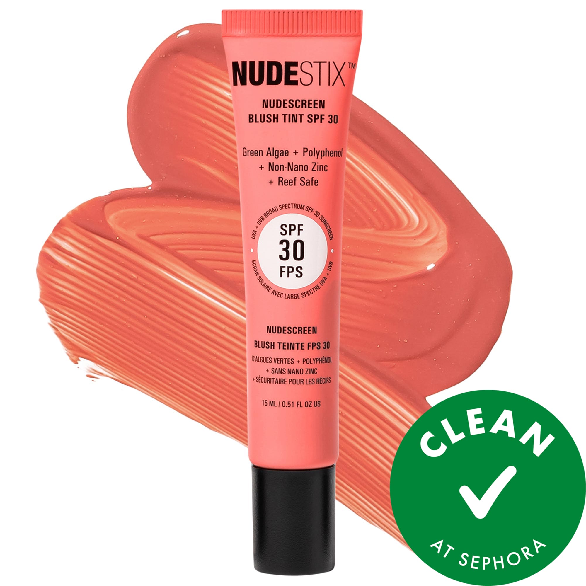 NUDESTIX Nudescreen SPF 30 Blush Tint 0.50 oz
