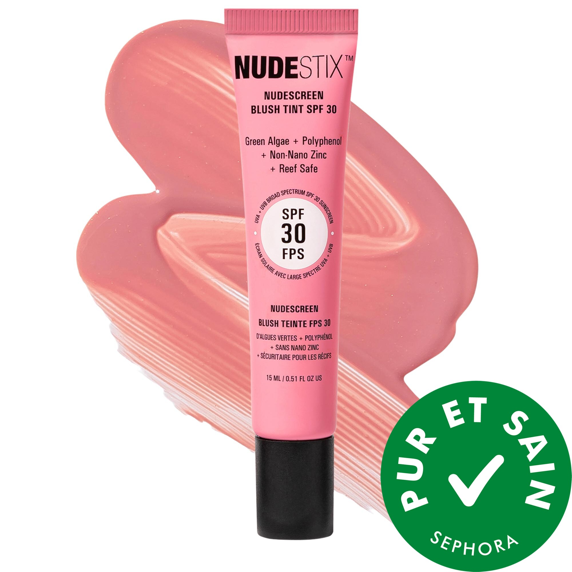 NUDESTIX Fards à joues et teintes FPS 30 Nudesscreen 0.50 oz