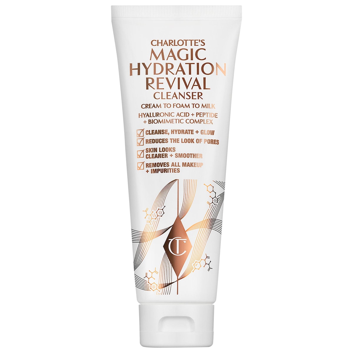 Charlotte Tilbury Magic Revival Foaming Gentle Cleanser with Hyaluronic Acid