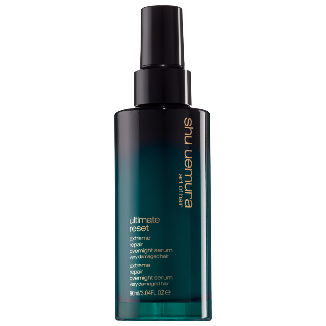 Восстанавливающая ночная сыворотка для поврежденных волос shu uemura Ultimate Reset