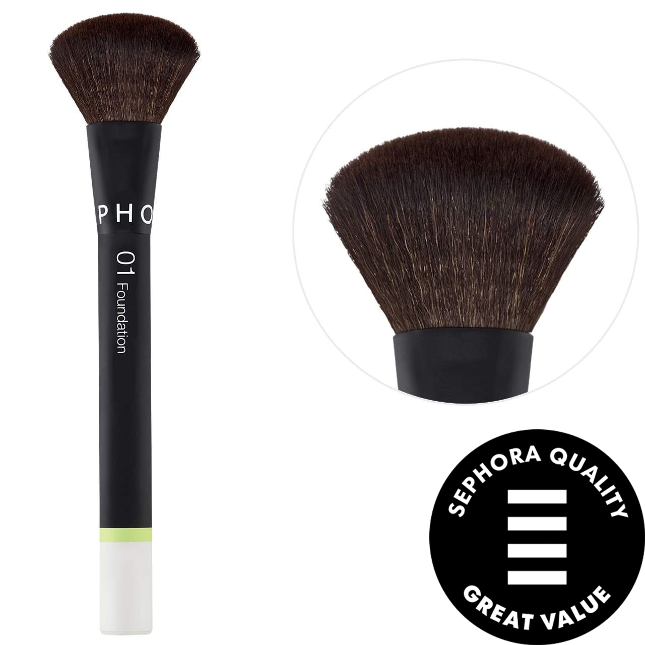 SEPHORA COLLECTION Essential Brush - 01 Foundation 1 pc