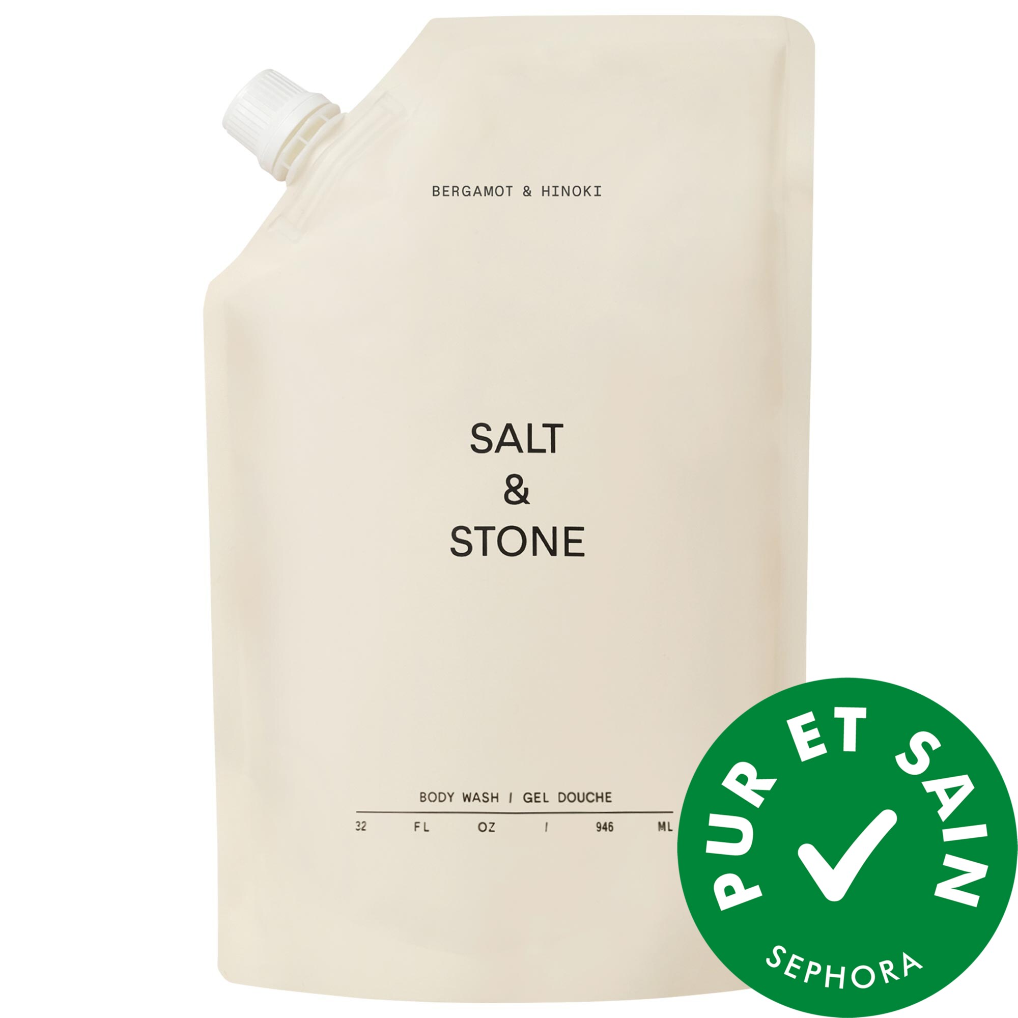 Salt & Stone Nettoyant pour le corps bergamote et hinoki oz