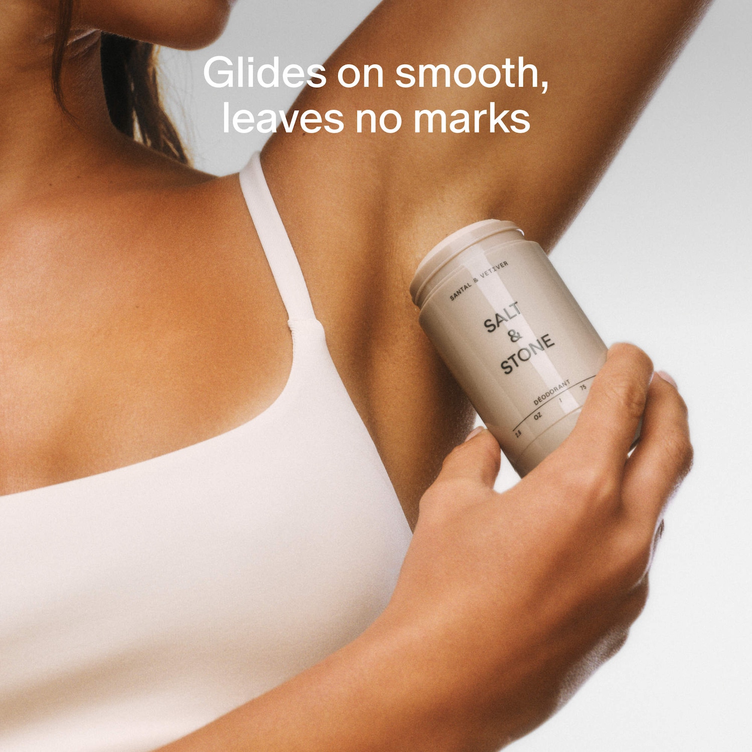 Santal & Vetiver Extra-Strength Aluminum-Free Deodorant - Salt
