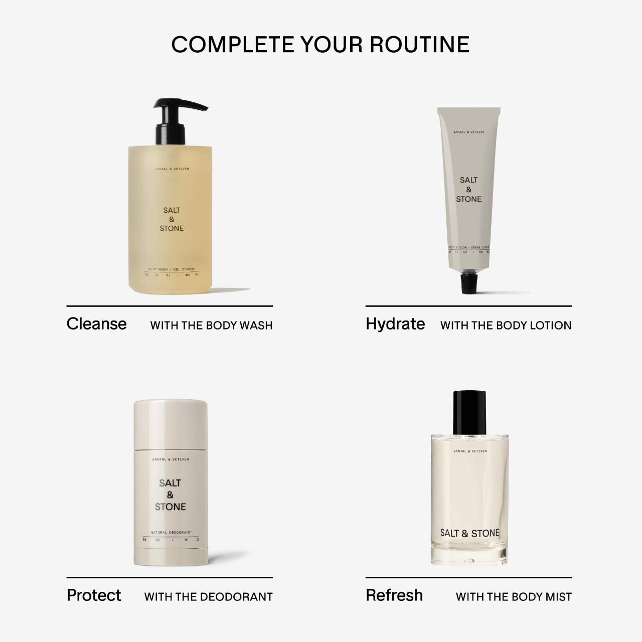 Дезодорант без алюминия повышенной эффективности Salt & Stone Santal & Vetiver — фото 8