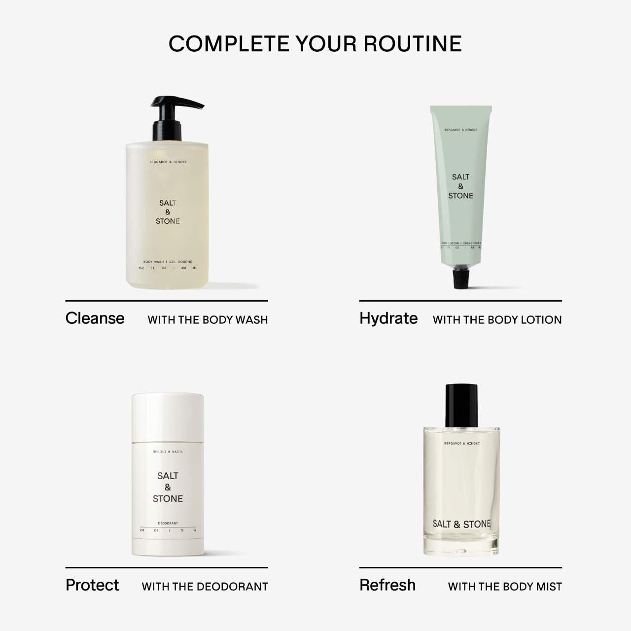 Усиленный дезодорант без алюминия Salt & Stone Neroli & Basil — фото 7