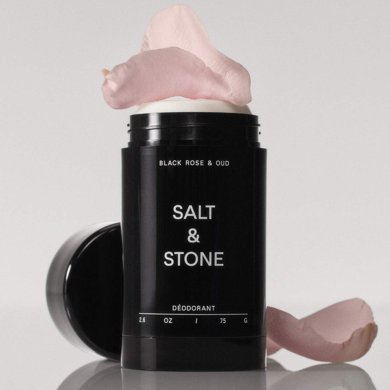Дезодорант без алюминия Salt & Stone Black Rose & Oud повышенной силы — фото 3