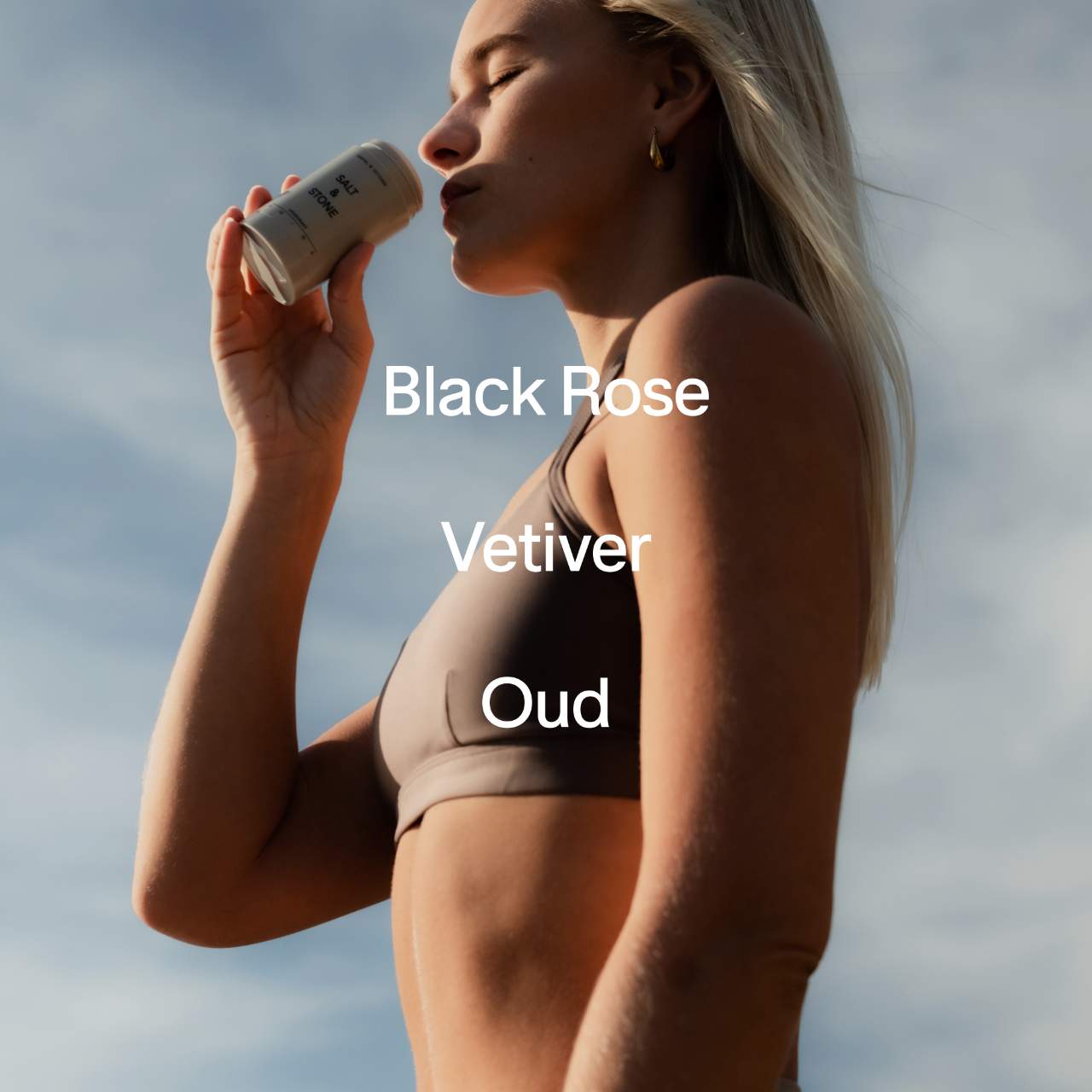 Дезодорант без алюминия Salt & Stone Black Rose & Oud повышенной силы — фото 8
