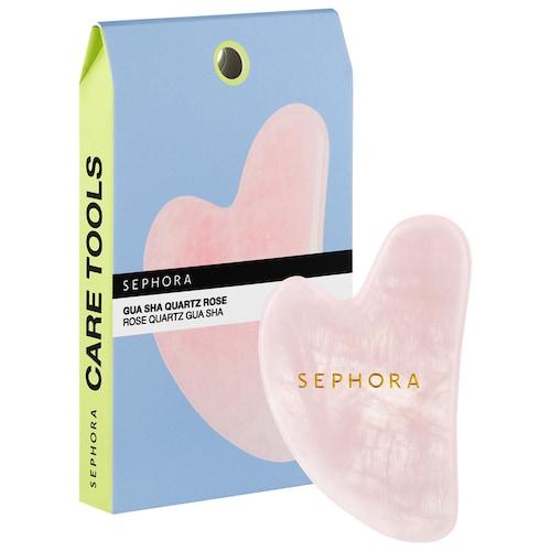 Скребок гуаша из розового кварца Sephora Collection
