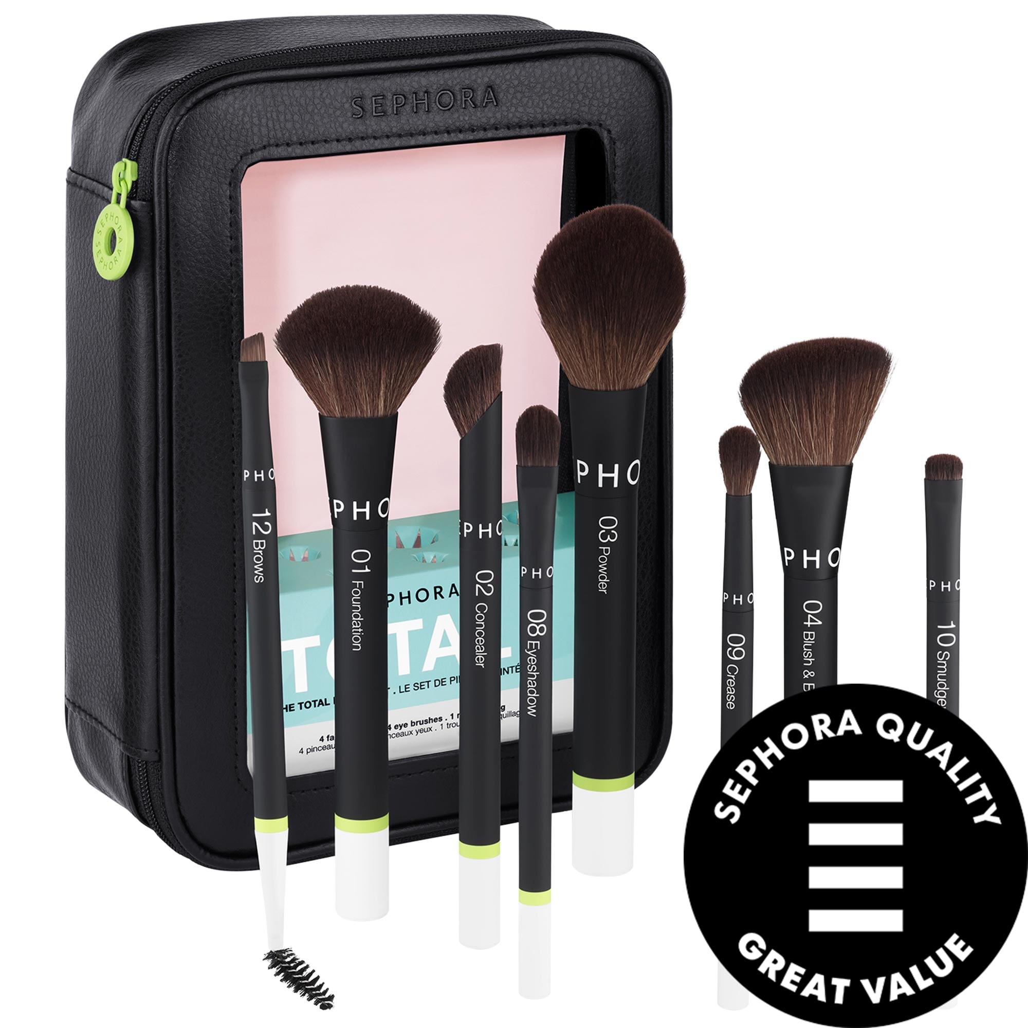 SEPHORA COLLECTION The Total Brush Set