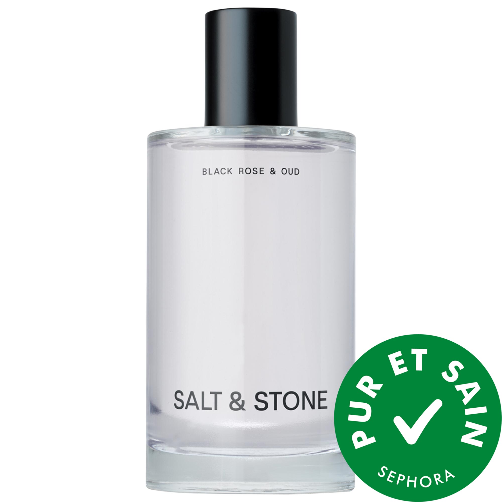 Salt & Stone Brume parfumée pour le corps et les cheveux Black Rose & Oud 3.4 oz / 100 mL