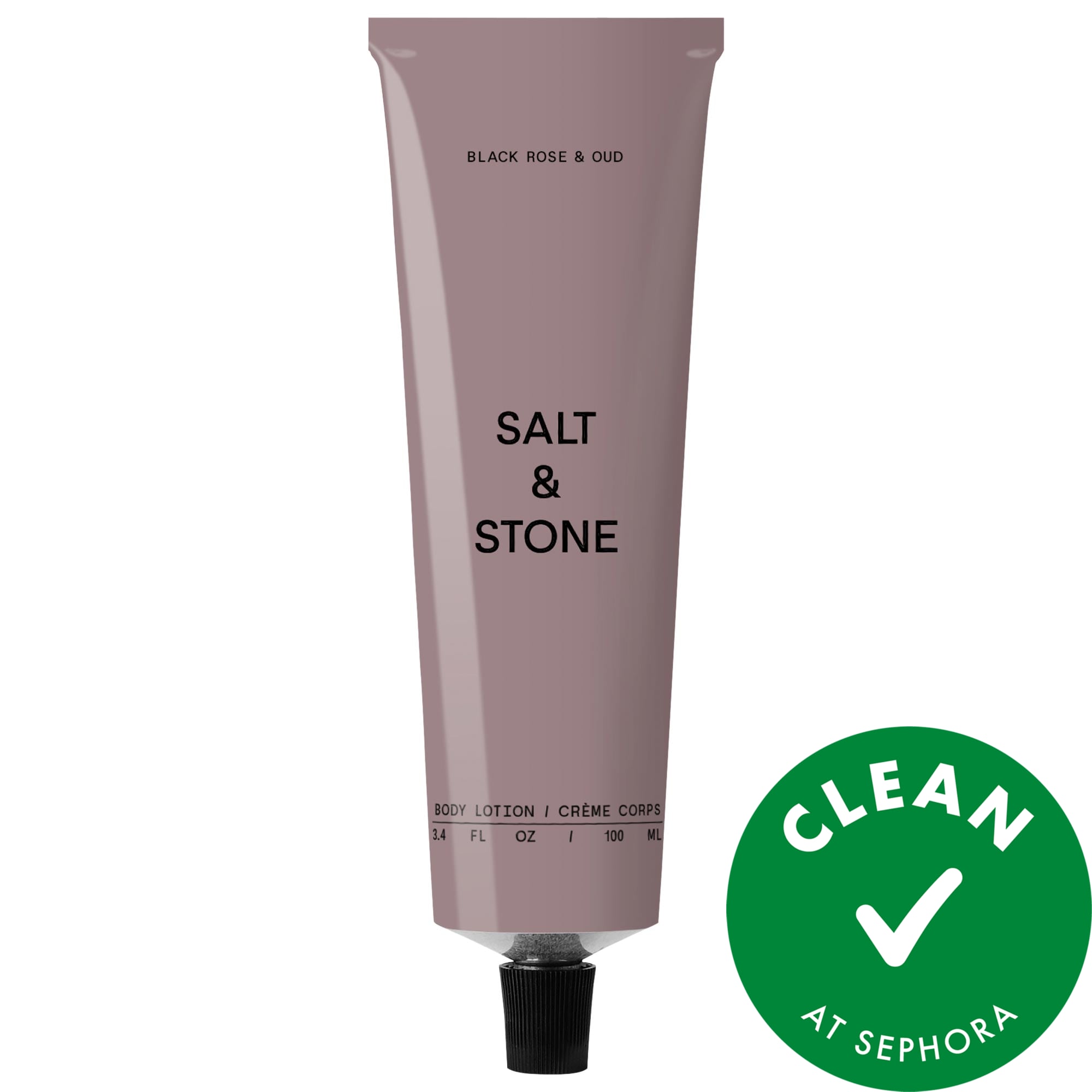Salt & Stone Black Rose Oud Hydrating Body Lotion with Niacinamide oz