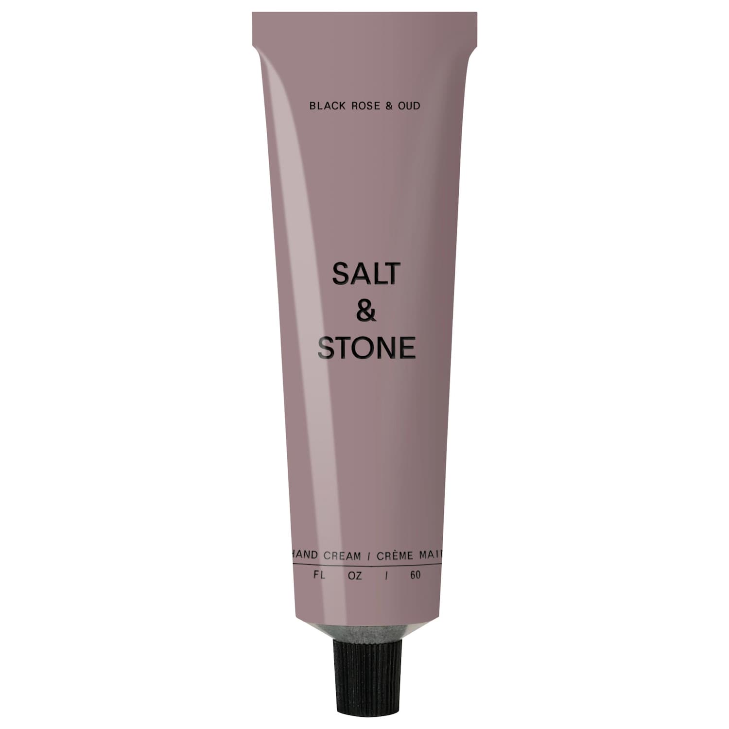 Питательный крем для рук Salt & Stone Black Rose & Oud с ниацинамидом и водорослями — фото 1