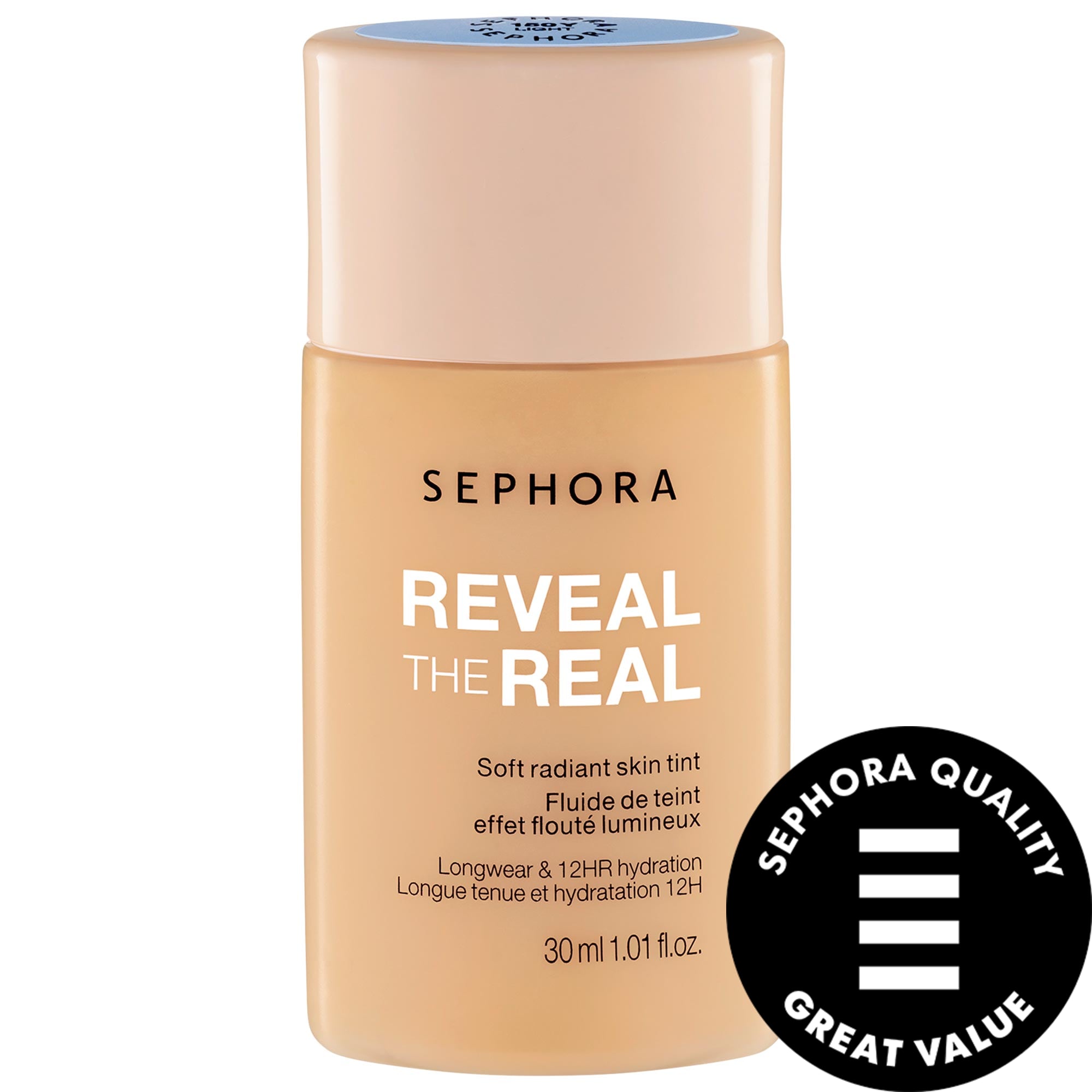 SEPHORA COLLECTION Reveal The Real 12HR Soft Radiant Skin Tint 1.01 oz / 30 mL