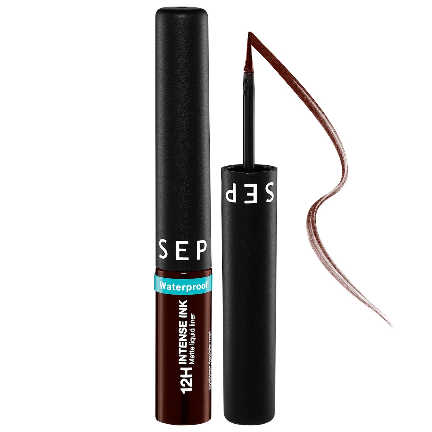 Водостойкая жидкая подводка Sephora Collection Intense Felt-Tip, 12 часов — фото 1