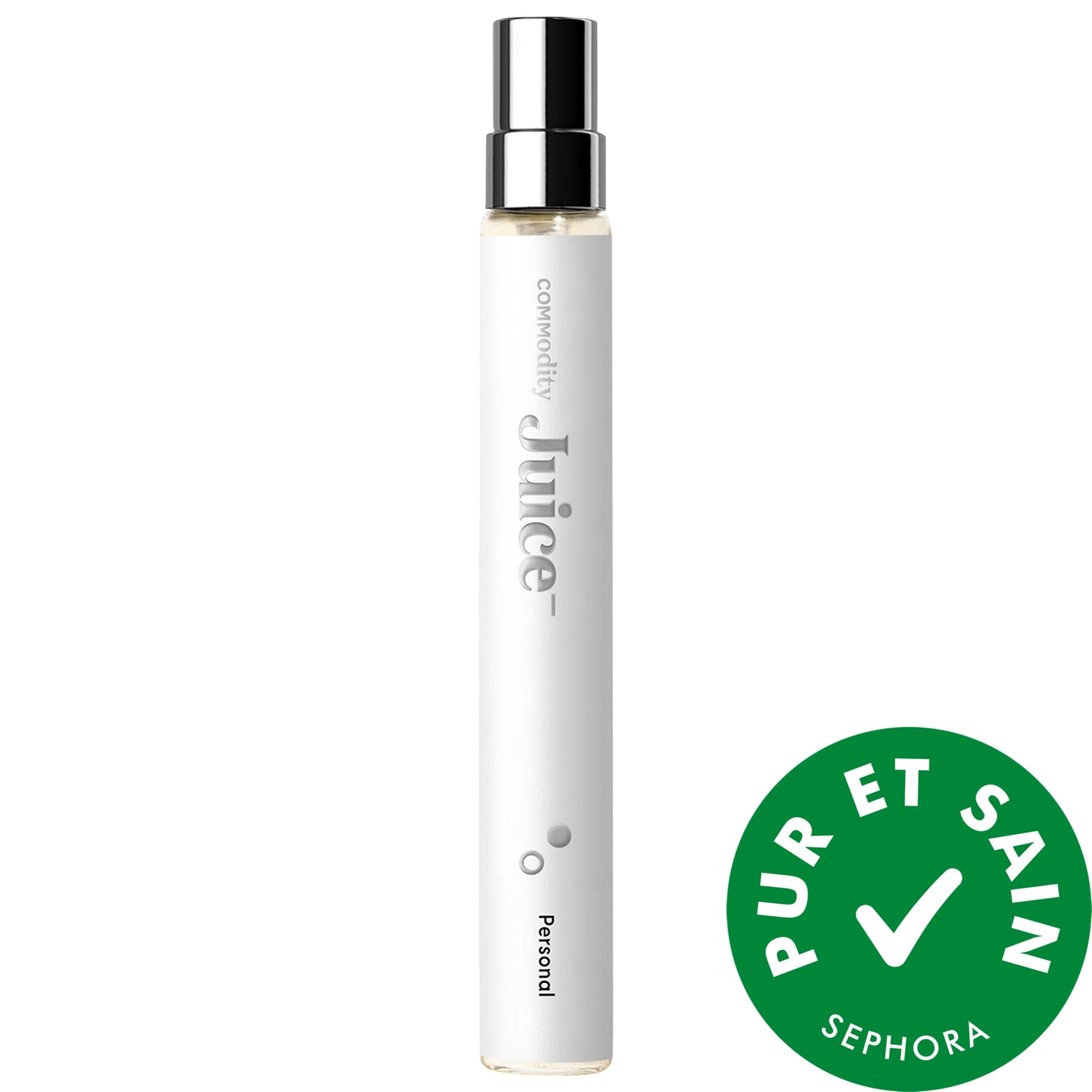 Commodity Eau de parfum Juice- Personal en vaporisateur de voyage 0.34 oz/ 10 ml eau de parfum vaporisateur