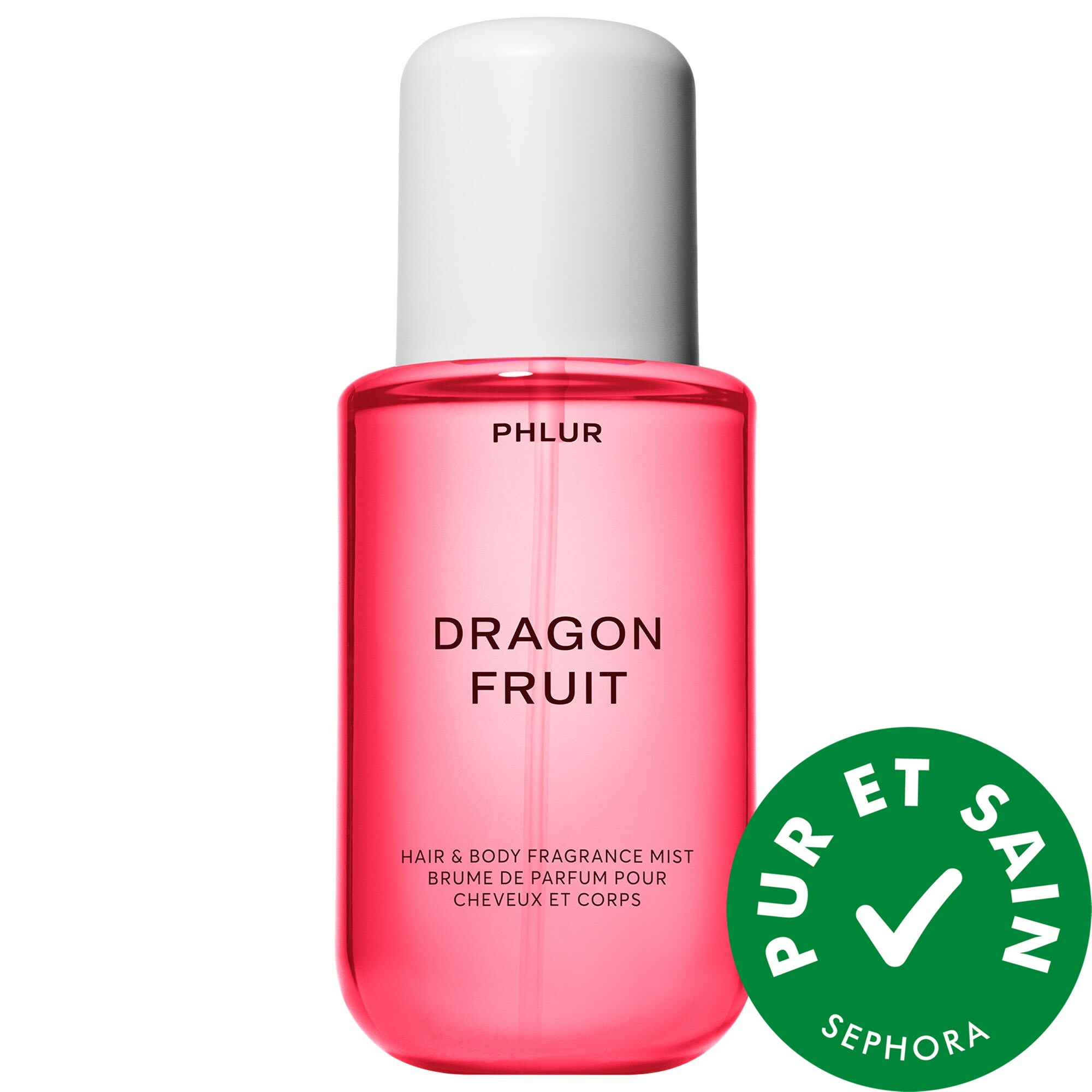 PHLUR Brume parfumée pour le corps et les cheveux Dragon Fruit 8 oz