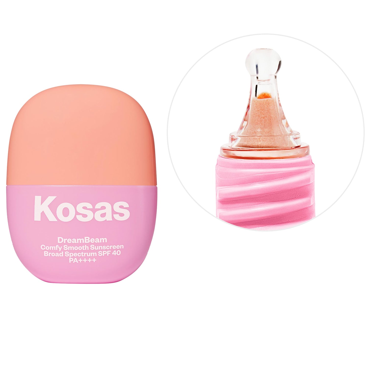 Мини-версия минерального солнцезащитного средства Kosas DreamBeam SPF 40 без силикона — фото 1