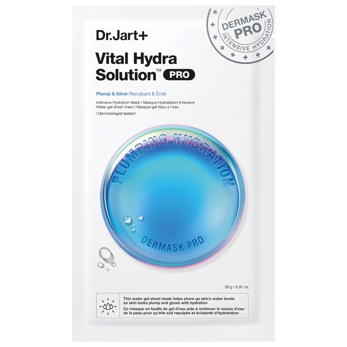Vital Hydra Solution PRO Glow Face Mask with Hyaluronic Acid