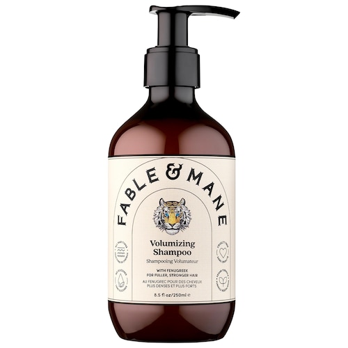 Шампунь для объема тонких, сухих и редеющих волос Fable & Mane Volumizing