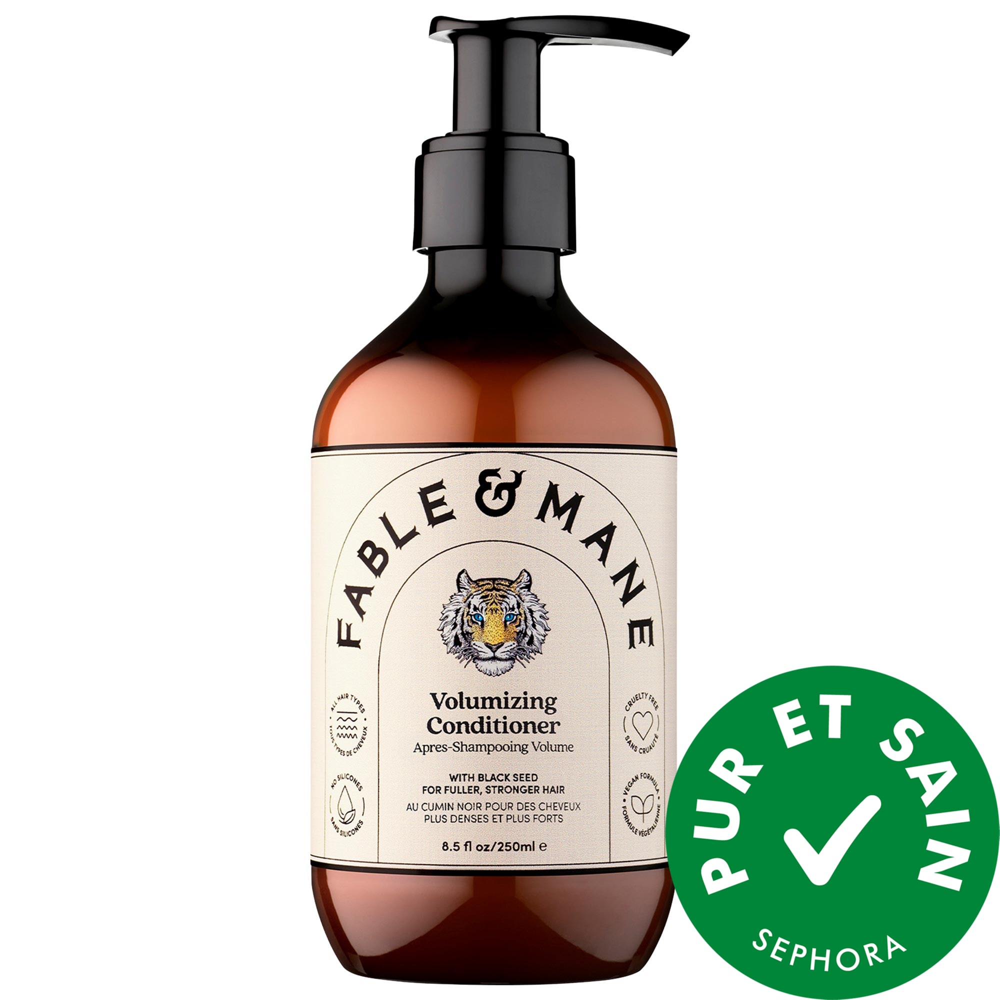 Fable & Mane Revitalisant volumisant pour cheveux fins, secs et clairsemés 8.5 oz / 250mL