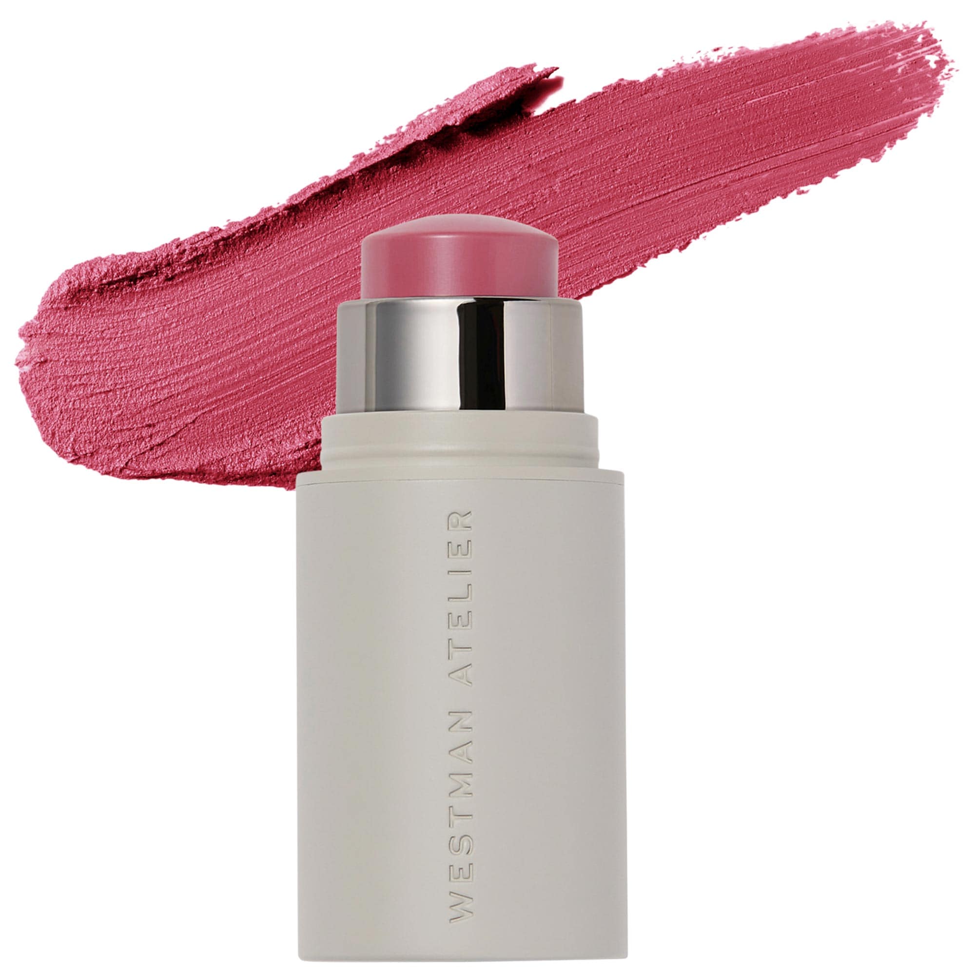 Westman Atelier Mini Petite Baby Cheeks Lip + Cheek Cream Blush Stick Dou Dou 0.09 oz / 2.5 G