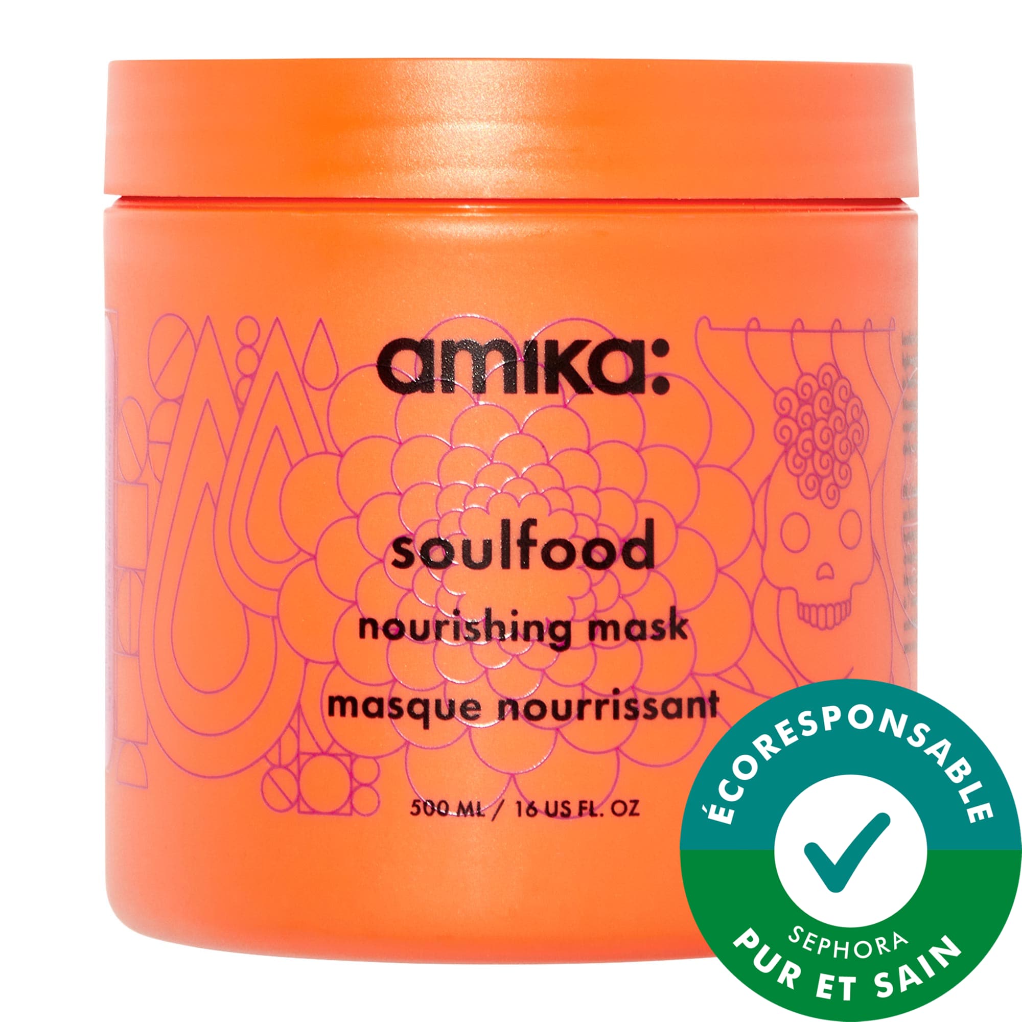 amika Masque nourrissant pour les cheveux Soulfood oz / ml