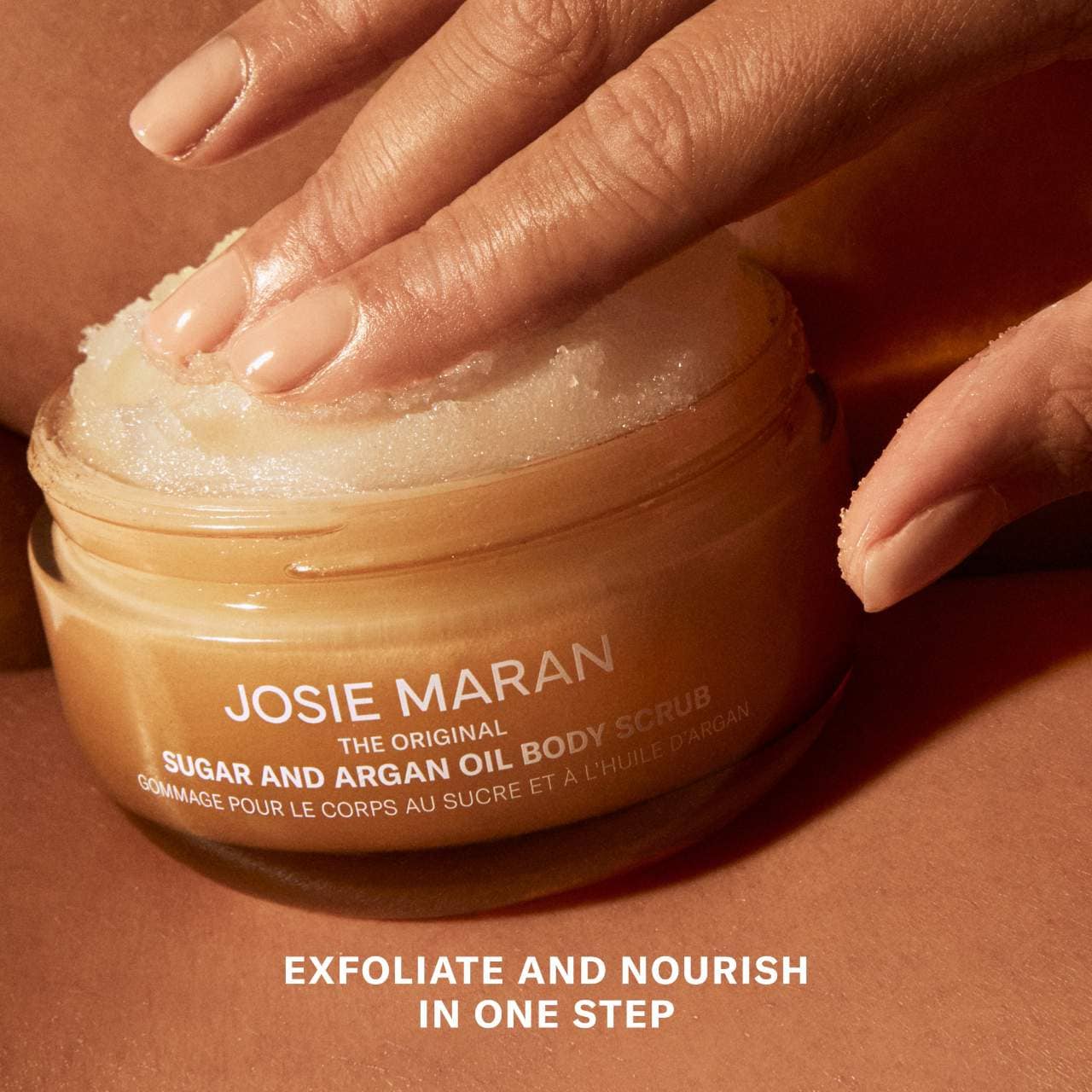 Мини-версия скраба для тела Josie Maran Always Nude с аргановым маслом, сменный блок — фото 3