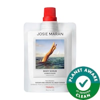 Josie Maran - Mini Always Nude (Unscented) - Argan Oil + Sugar Balm Refillable Exfoliating Body Scrub