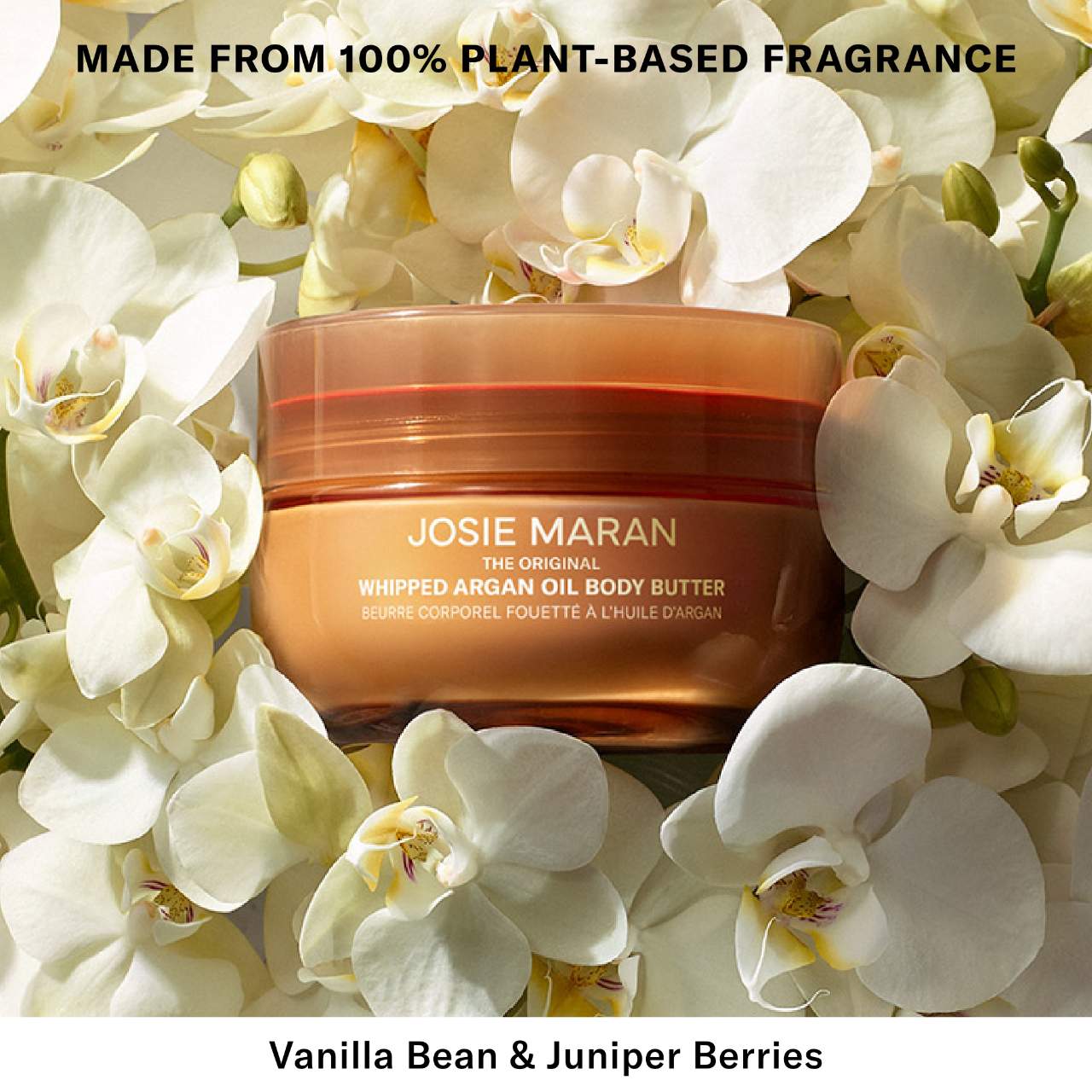 thumbnail image 2 of Josie Maran Whipped Argan Oil Body Butter - Peppermint Bark 20 Oz With Pump 2 of 4
