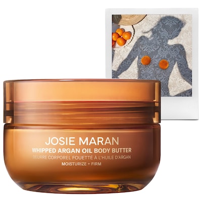 Josie Maran - Topless Tangerine - Whipped Argan Oil Refillable Firming Body Butter Jar 6 oz Josie Maran Topless Tangerine - Whipped Argan Oil Refillable Firming Body Butter Jar Clean plus Planet Aware