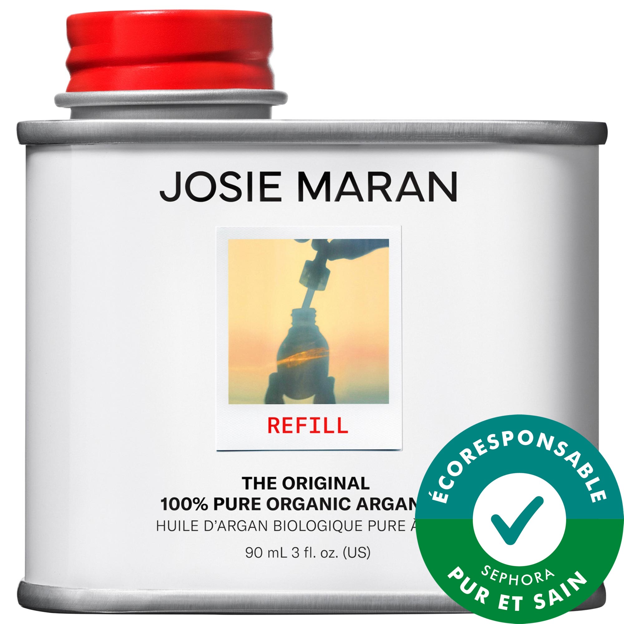 JOSIE MARAN Huile d'argan hydratante 100 % pure et biologique originale oz / mL
