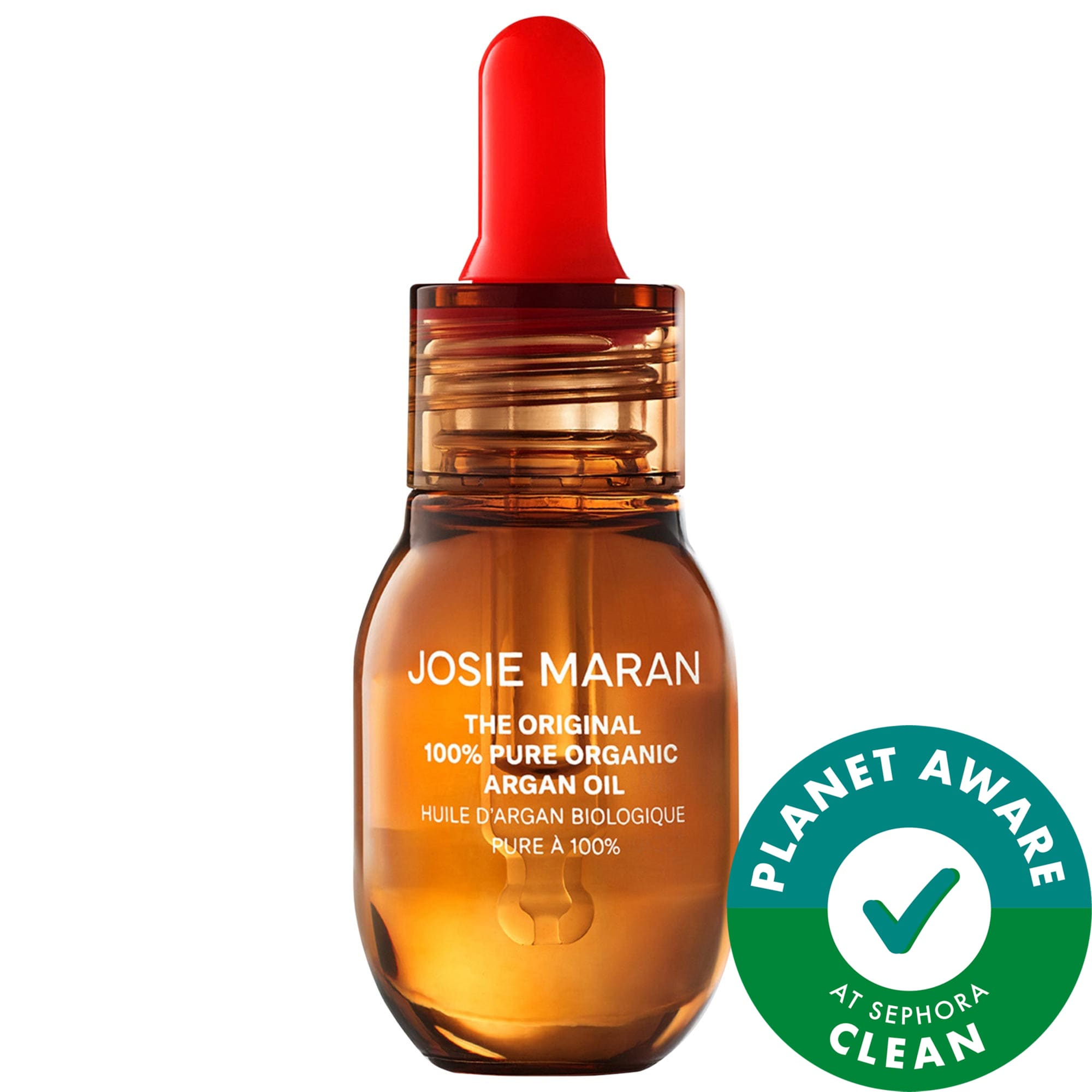 JOSIE MARAN The Mini Original 100% Pure Organic Moisturizing Argan Oil 0.5 oz / 15 mL