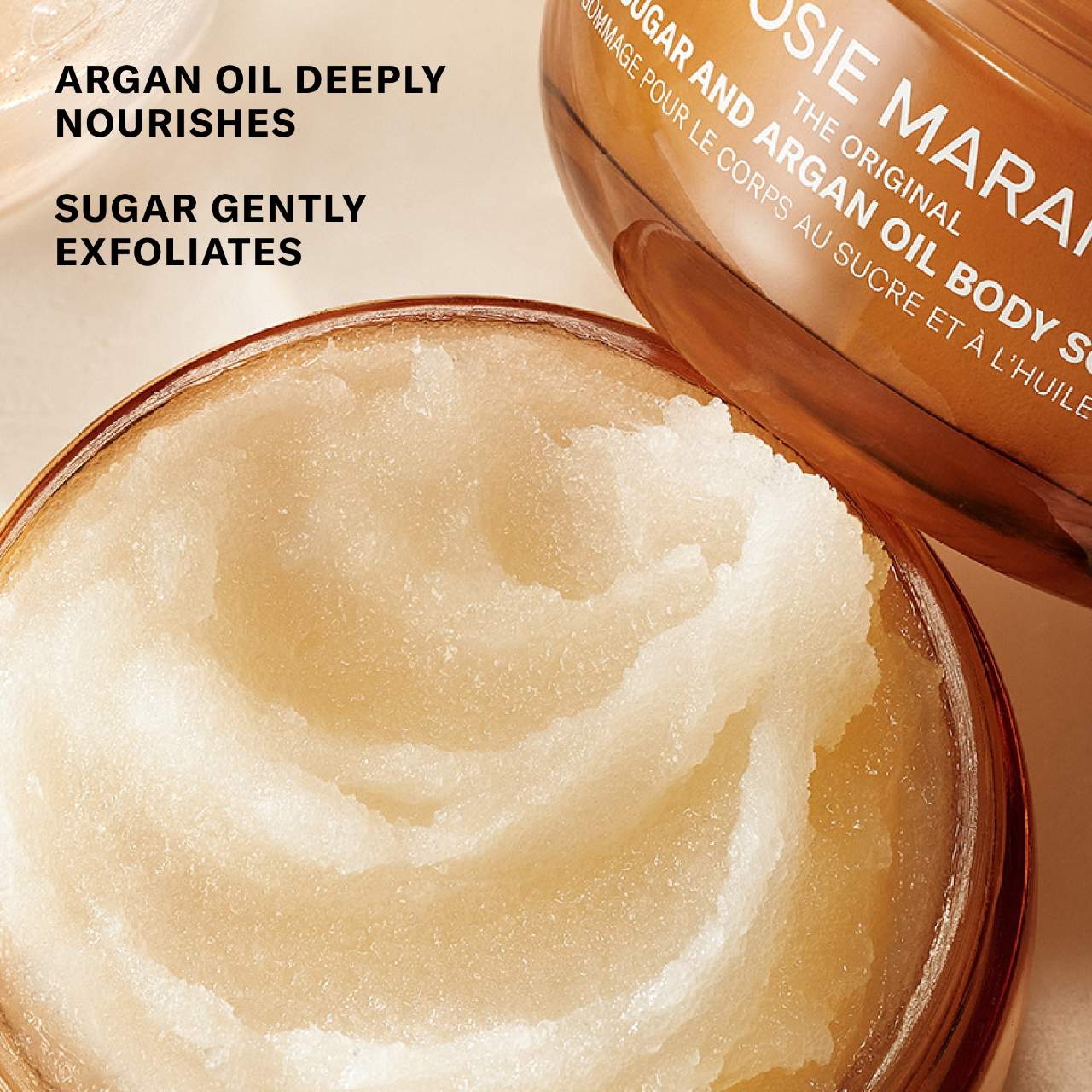 Скраб для тела Josie Maran Always Nude с аргановым маслом и сахаром, без аромата — фото 4