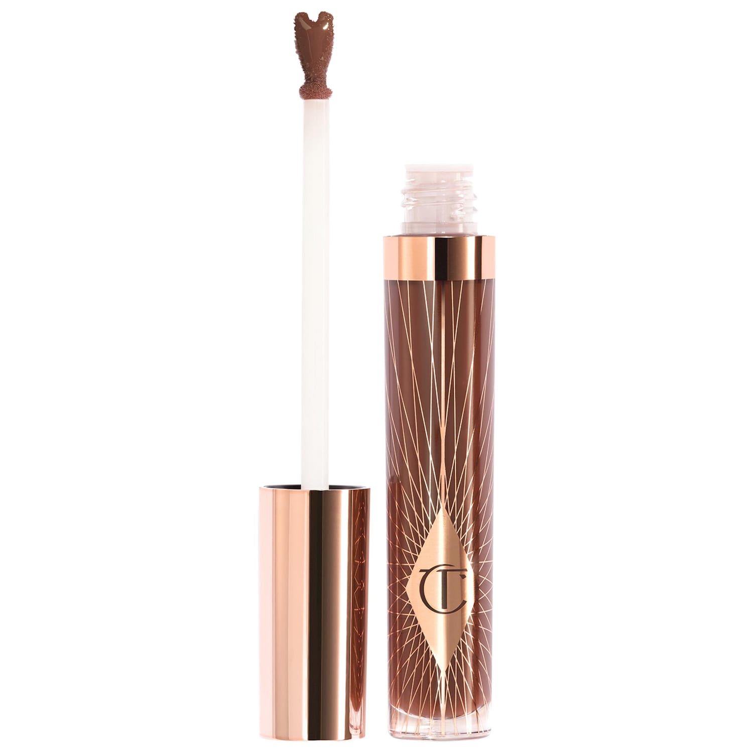 Charlotte Tilbury Collagen Lip Bath Gloss in Pillow Talk Deep