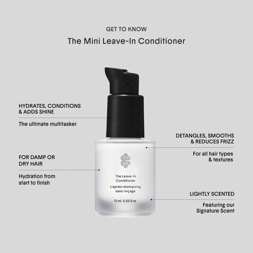 Мини-набор для волос при сушке без фена Crown Affair The Mini Air Dry — фото 2