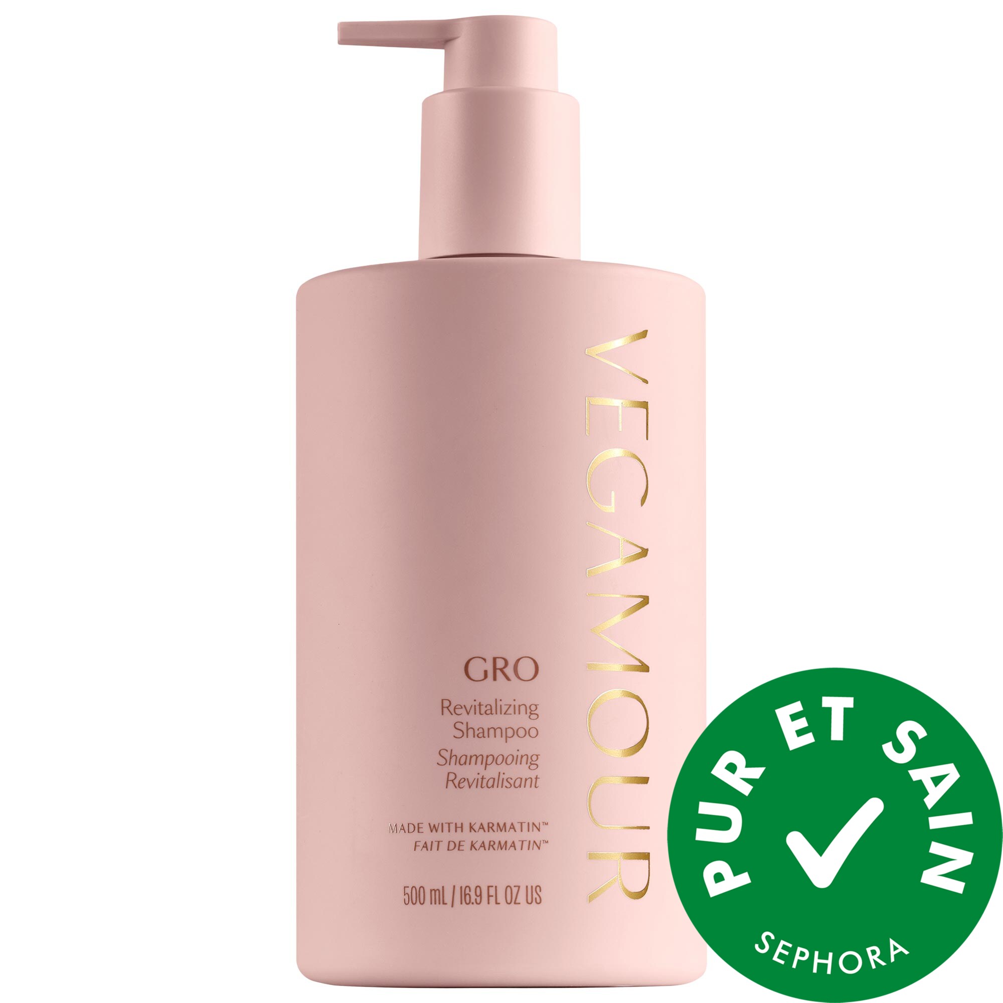 Vegamour Shampoing revitalisant GRO pour cheveux clairsemés oz / ml