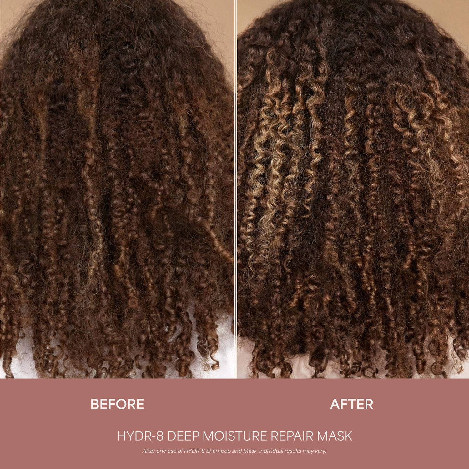 HYDR-8 Deep Moisture Repair Mask for Dry, Damaged Hair