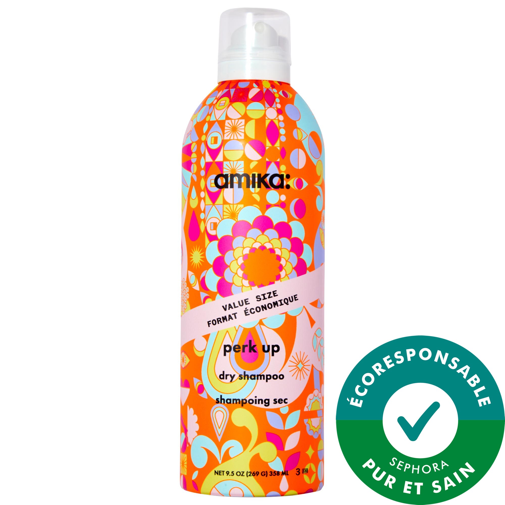 amika Shampoing sec sans talc Perk Up oz