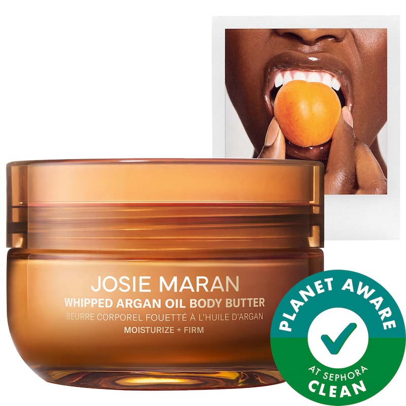 Vanilla Apricot - Whipped Argan Oil Refillable Firming Body Butter Jar
