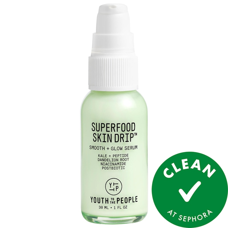 Superfood Skin Drip Smooth + Glow Barrier Serum with Peptides + Niacinamide