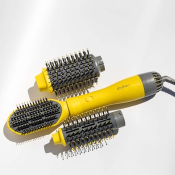 Hair Brush Drybar Yellow Blow Dryer Triple Shot Interchangeable