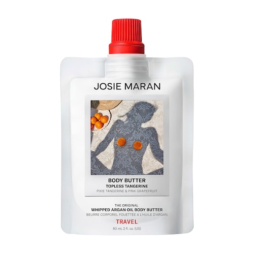 Мини-баттер для тела Josie Maran Topless Tangerine с аргановым маслом, сменный блок