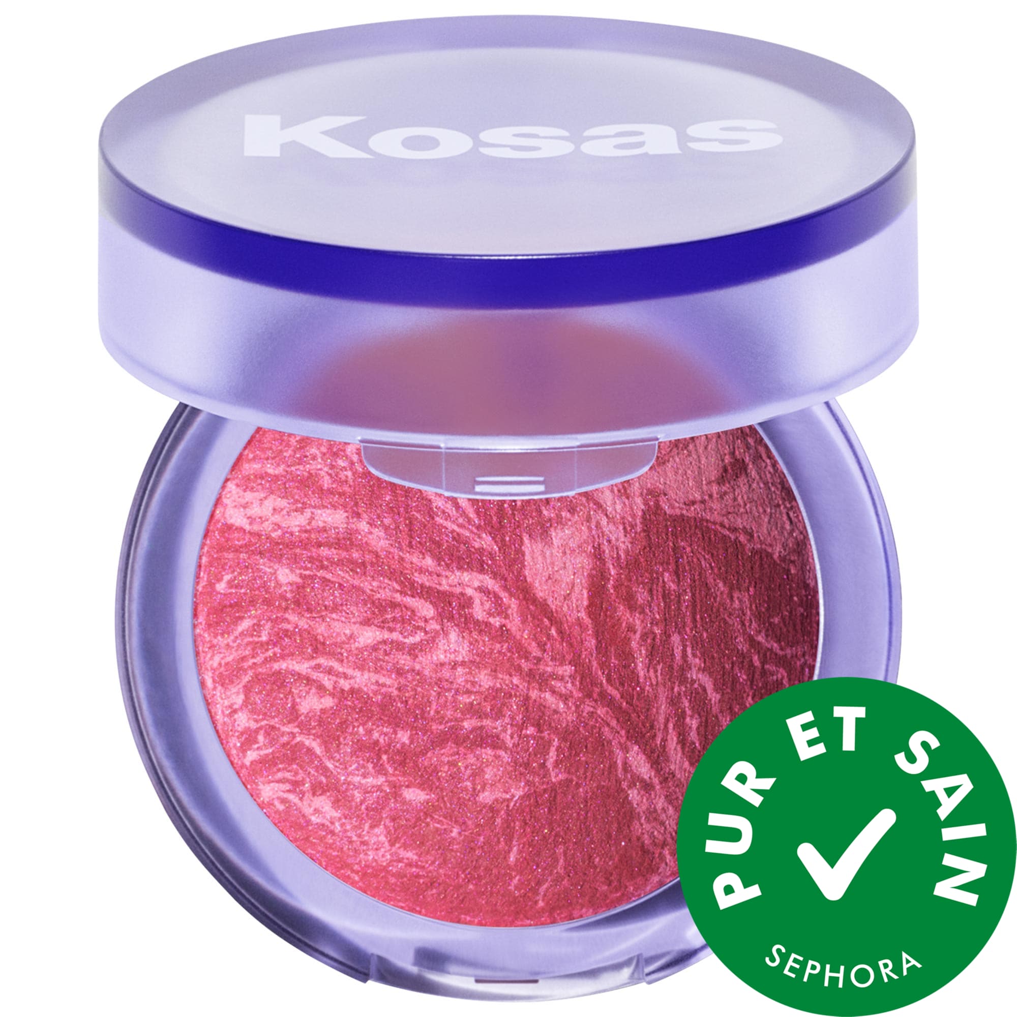 Kosas Fard à joues dimensionnel + illuminant cuit et sans talc Blush is Life 0.16 g
