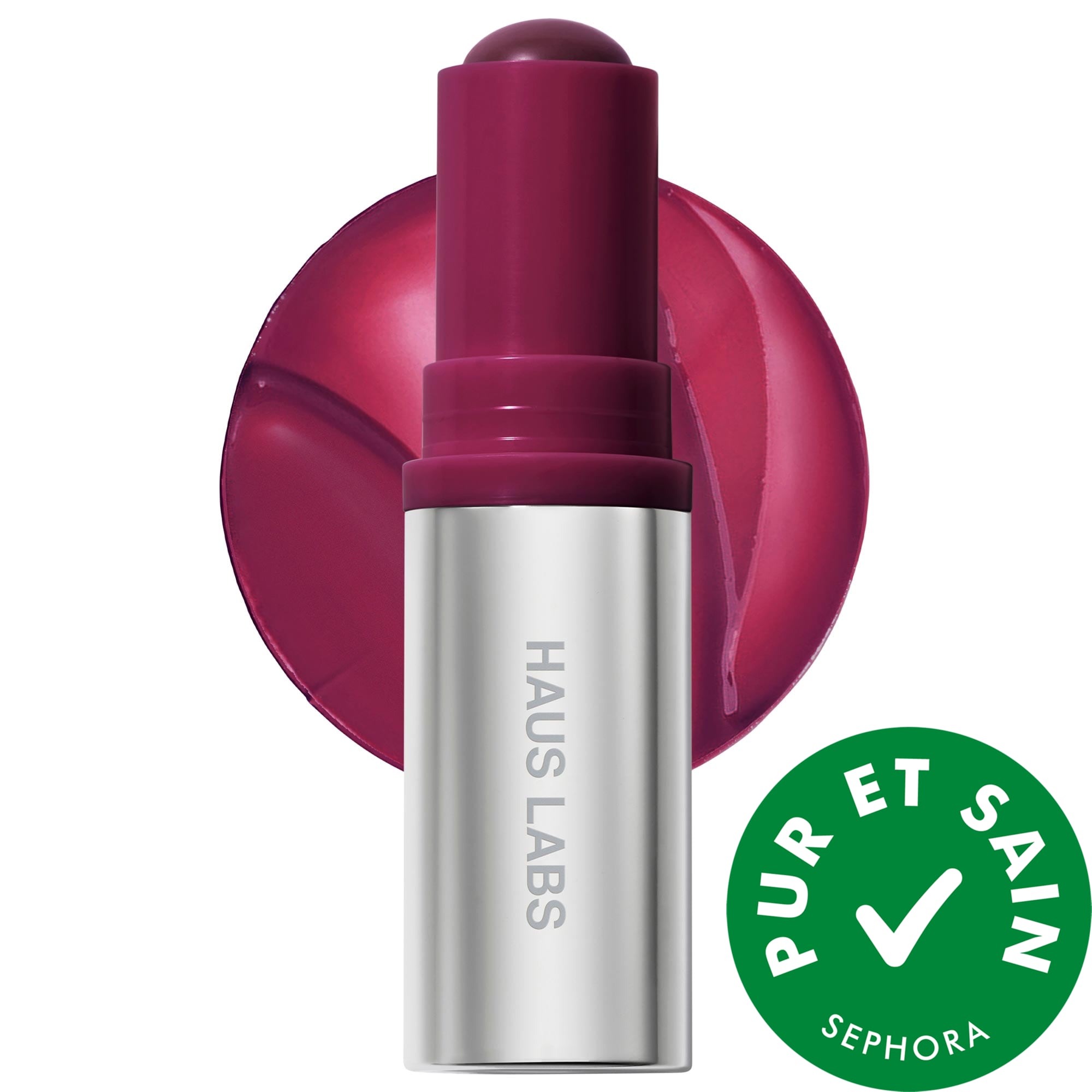 HAUS LABS BY LADY GAGA Baume hydratant en bâton pour les lèvres et joues Color Fuse Longwear Glassy 0.18 g