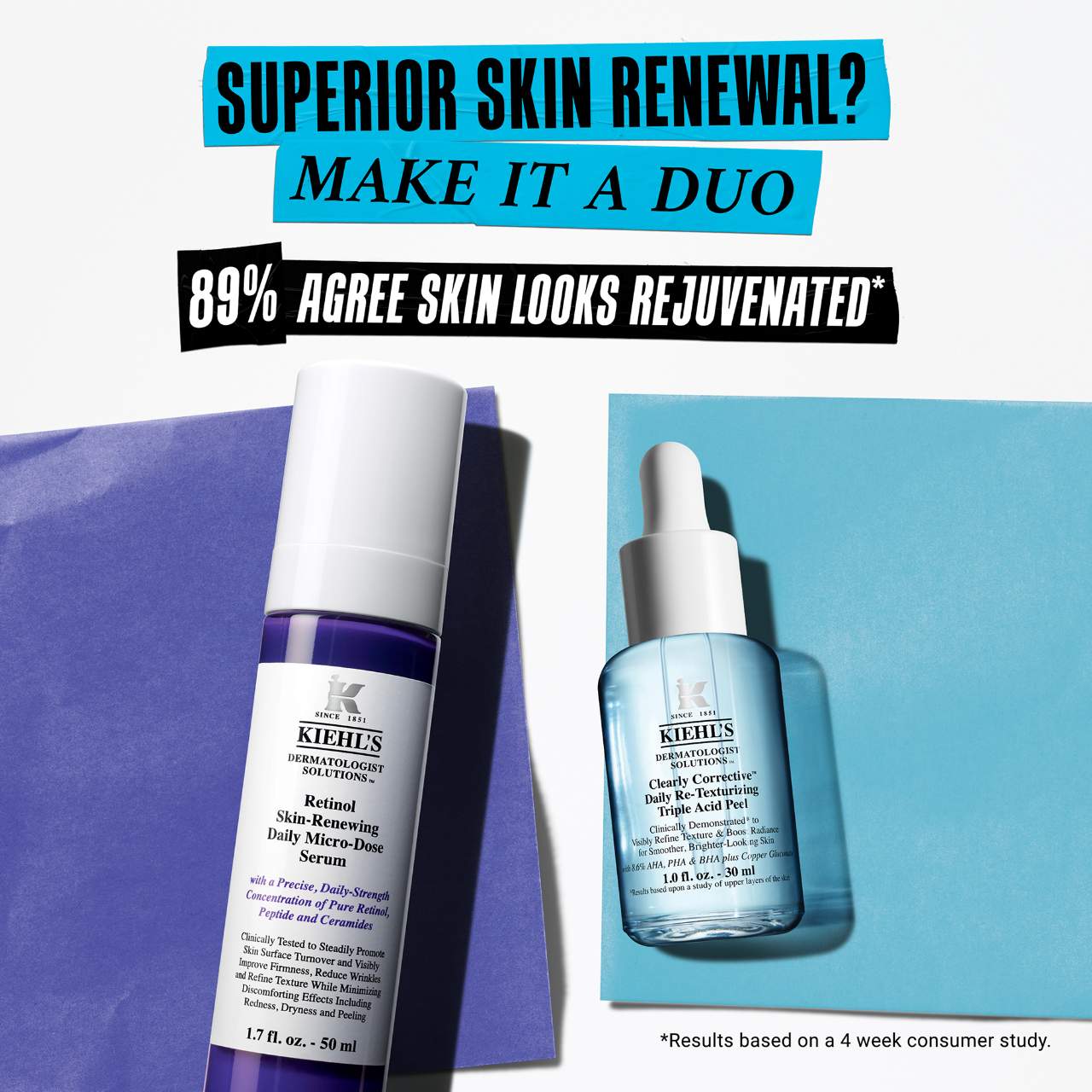Kiehl's Since 1851 Ежедневный пилинг с тремя кислотами Kiehl's Clearly Corrective для текстуры кожи — фото 8